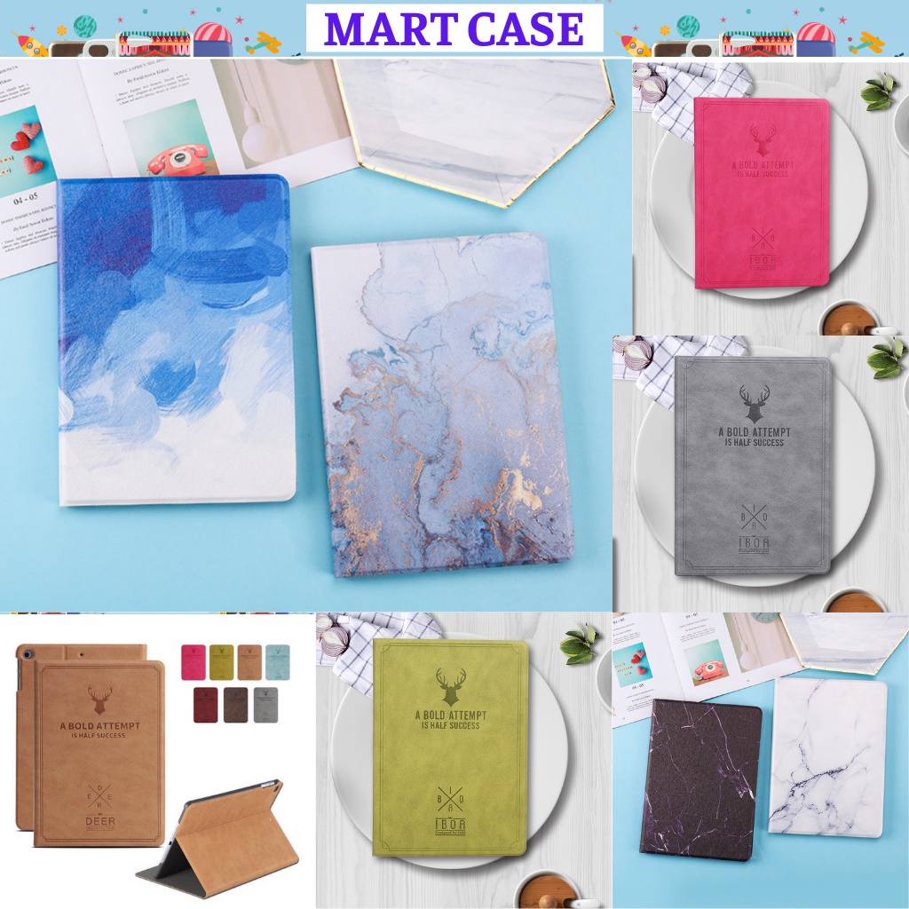 Bao da ipad hình Vân Đá đẹp ốp ipad Gen 7/8/9/Air 3/Pro 10.5/Mini 1/2/3/4/5...MART CASE