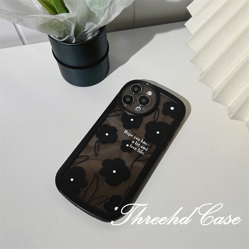 Ốp Điện Thoại Dẻo Họa Tiết Hoa Thời Trang Chống Sốc Cho iPhone 14 13 12 11 Pro Max SE2020 X XR Xs Max 7 8 Plus