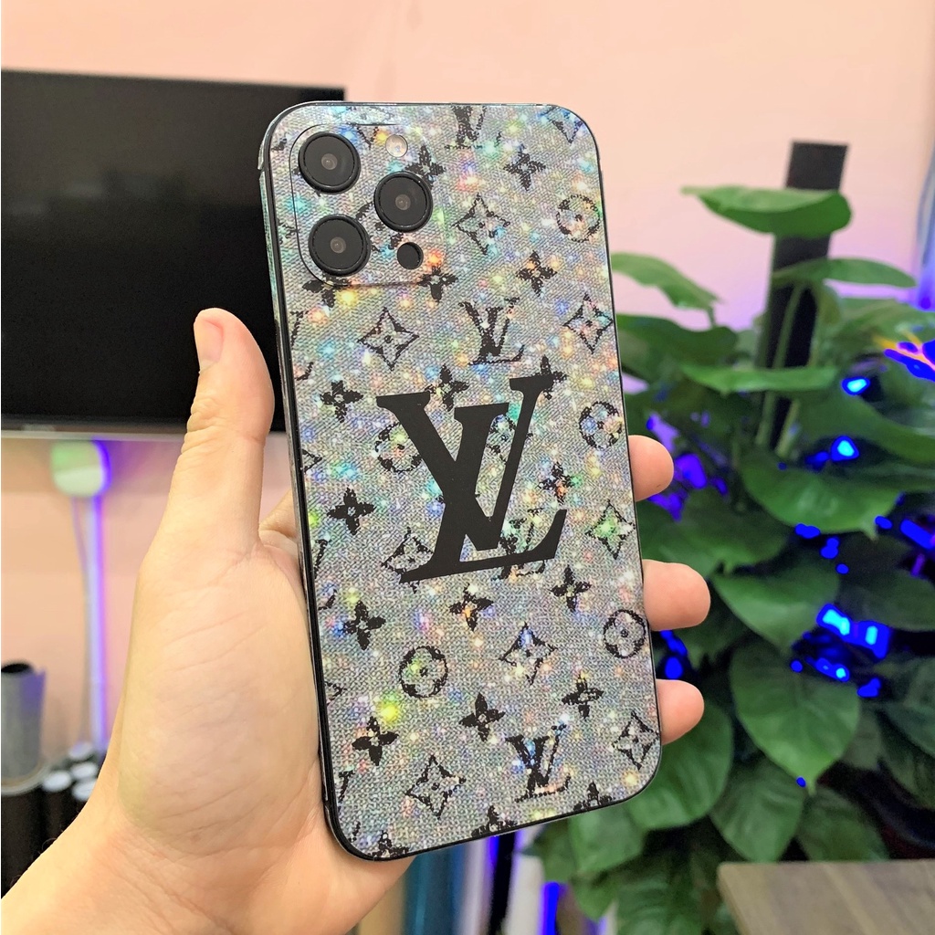 Miếng dán điện thoại hình Kim Tuyến lung linh cho ip 6s/6splus/7/7plus/8/8plus/x/xr/xs/11/12/13/pro/max/promax/máykhác