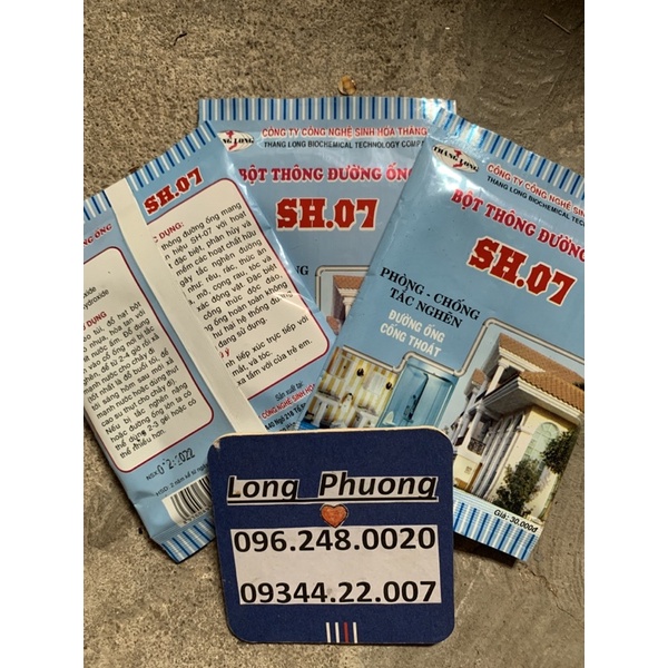 Bột thông đường ống 80gr-100gr, hoá chất thông tắc mỡ, tóc, xác động vật...