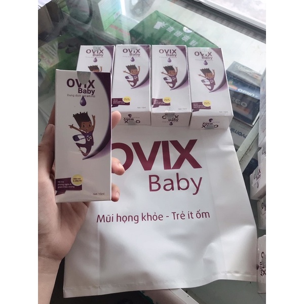 XỊT MŨI OVIX BABY