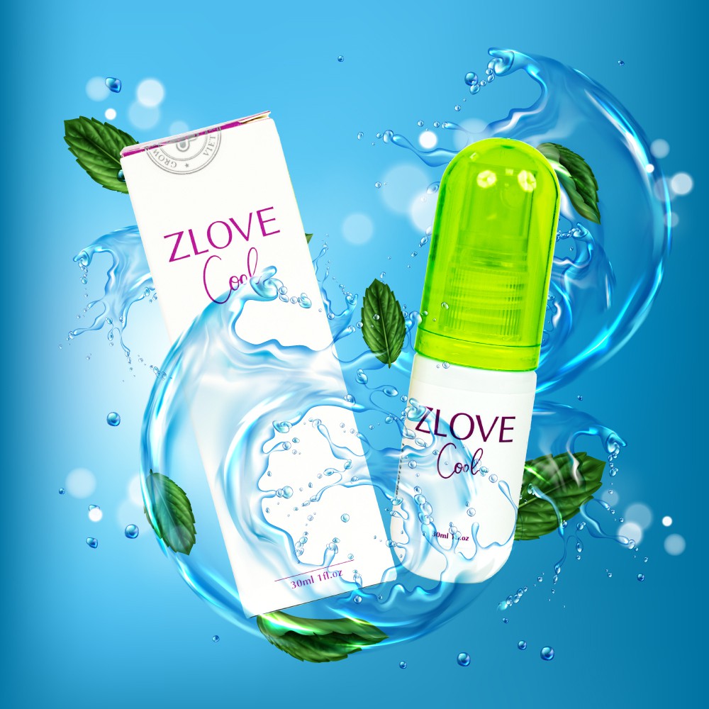Dung Dịch Vệ Sinh Phụ Nữ Dạng Xịt Zlove Cool Ko Cần Rửa Lại Với Nước, Ngừa Viêm Nhiễm (30ml)