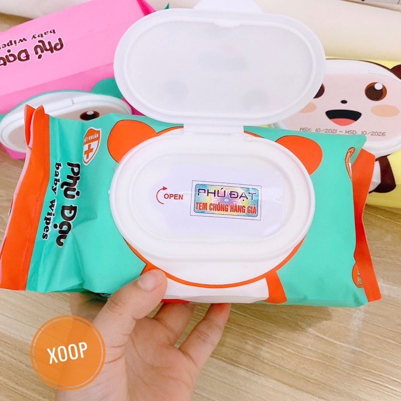 SALE !!! KHĂN / GIẤY ƯỚT GẤU PHÚ ĐẠT CHUẨN LOẠI 120C/Bịch (SP001831 ) Shop Phúc Yến
