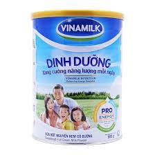 Sữa bột Nguyên kem có đường Vinamilk Dinh Dưỡng - Hộp thiếc 900g