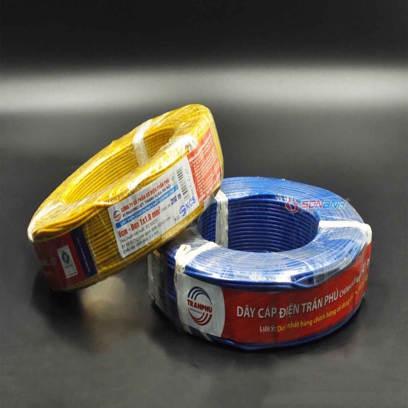 Dây điện đơn trần phú 1x1,0mm^2( bảo hành 25 năm)