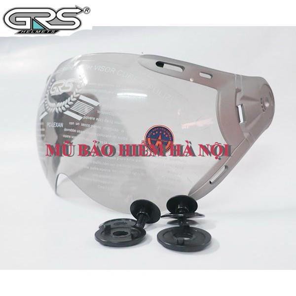 Kính mũ bảo hiểm GRS đủ màu+ kèm ốc mũ