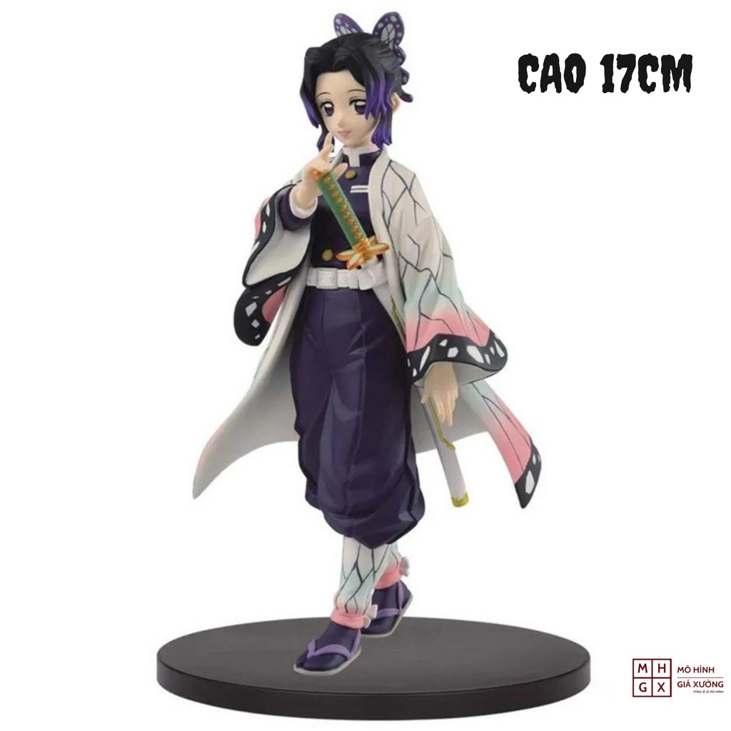 Mô hình Kimetsu No Yaiba figure Demon Slayer Tanjirou Nezuko Zenitsu Inosuke Giyuu Shinobu...figure thanh gươm diệt quỷ