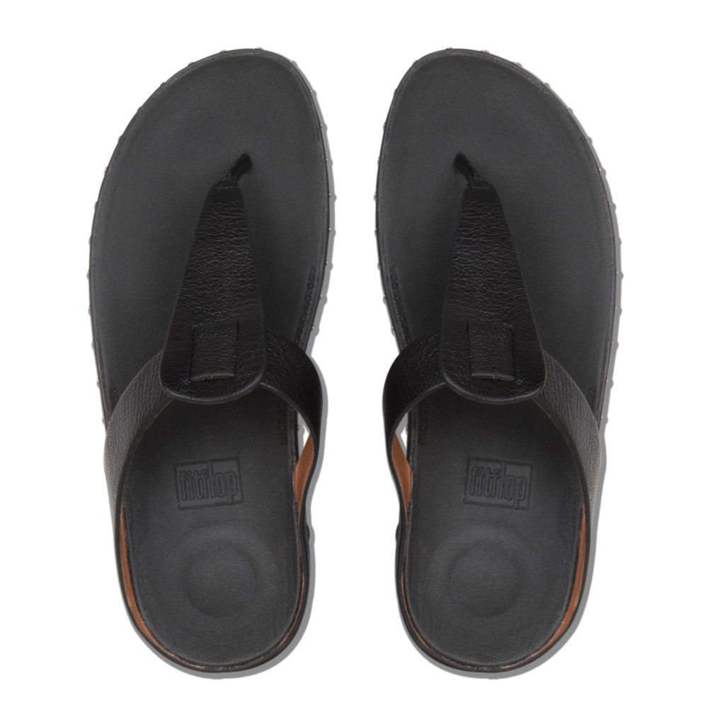 Dép Xỏ Ngón Isabelle Stud Fitflop Black