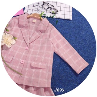 Set vest hàng quốc cho bé gái