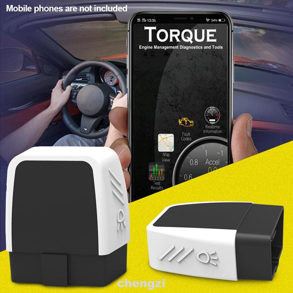 Đầu Đọc Mã Vạch Bluetooth Obd2 Có Đèn Led