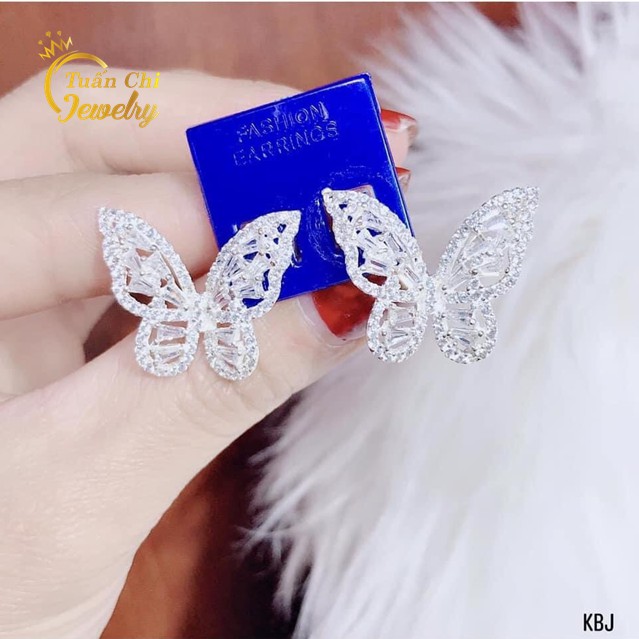 Dây Chuyền Bạc FREESHIP Bộ Trang Sức Bạc Cao Cấp, Vòng Cổ Bạc, Nhẫn, Bông Tai Bạc Họa Tiết Hình Cánh Bướm