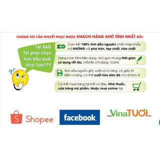 Tinh Dầu Sả Java Nguyên Chất Vina Tươi 10ml - Đuổi Muỗi