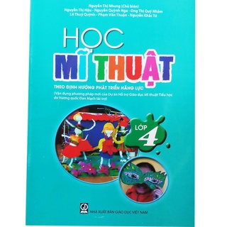 Sách - học mĩ thuật lớp 4