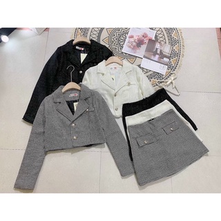 set vest dạ