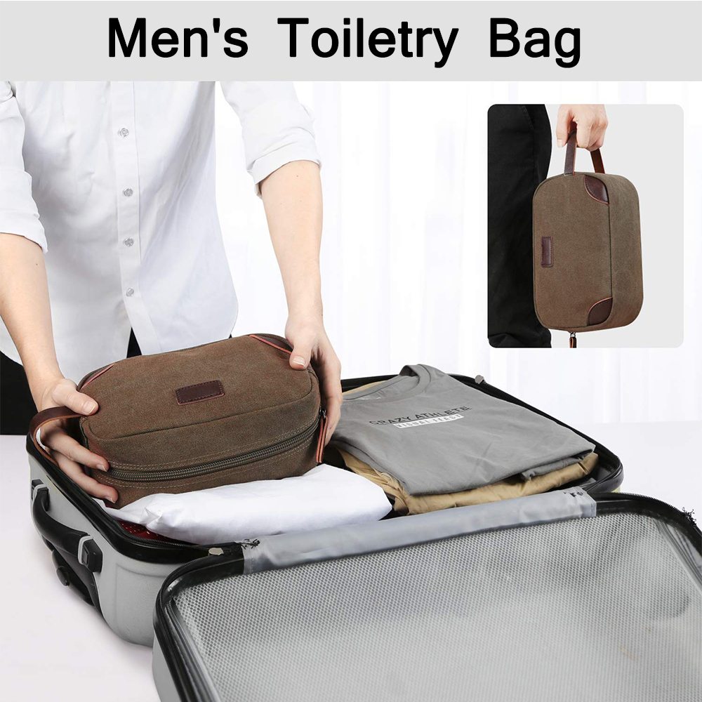 Túi đựng mỹ phẩm 7 màu sắc tùy chọn chống nước cho nam