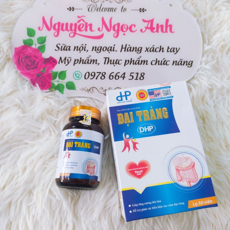 Đại Tràng DHP - Giảm các triệu chứng viêm đại tràng cấp và mãn tính, viêm đại tràng co thắt