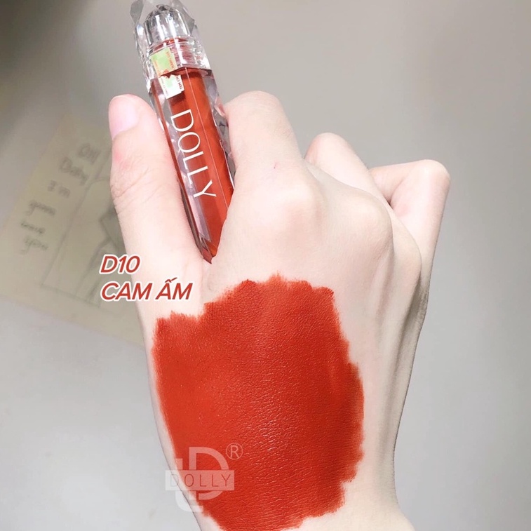 Son Kem Lì  DOLLY DIAMOND VELVET Không Chì Cao Cấp NEW 2022