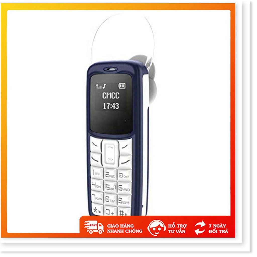 Xả kho - Điện thoại mini BM30 kiêm tai nghe bluetooth 1 sim hỗ trợ thẻ nhớ lên đến 36GB - NicePro