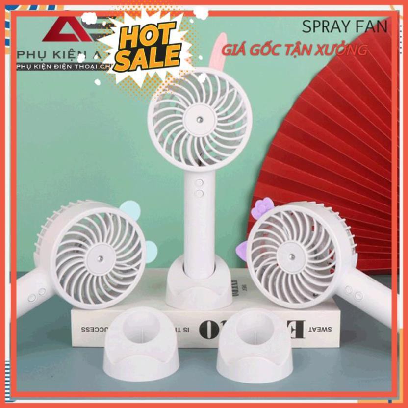 Quạt mini cầm tay phun sương tự động sạc pin USB | BigBuy360 - bigbuy360.vn