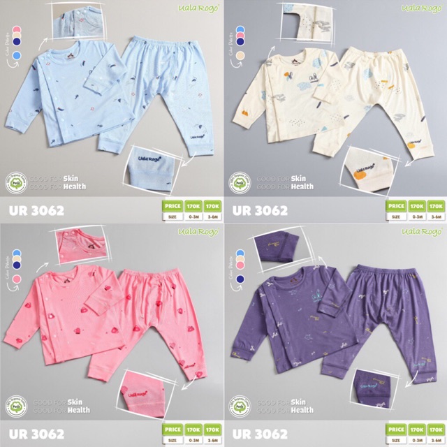 Bộ cài lệch Petit Uala UR 3062