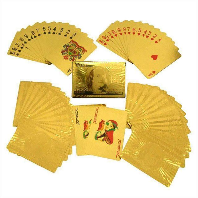 Sỉ bộ bài mạ vàng