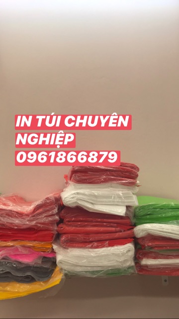 Túi Nilong HD, Túi Hột Xoài nhám Đựng Quần Áo Mỹ Phẩm Cho Shop