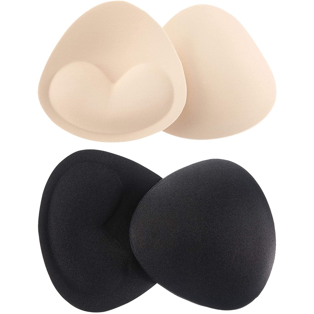 Cặp miếng đệm nâng ngực phối silicone tháo rời được tiện lợi dành cho áo ngực