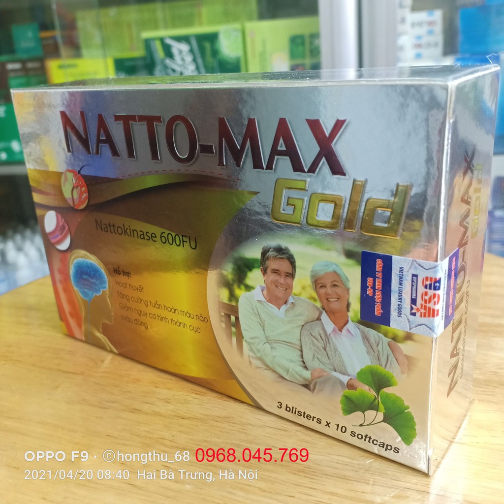 NATTO-MAX Gold hộp 30 viên