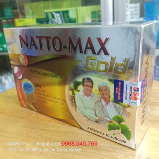 Natto-max gold hộp 30 viên
