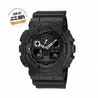 Đồng hồ nam casio g-shock ga-100-1a1er full black