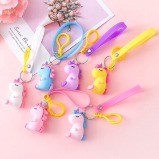 Móc khoá silicon ngựa Pony