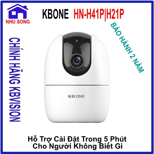 Camera IP Wifi (Kbvision) Kbone KN-H41P 4.0MP | KN-H21P 2.0MP - Xoay 360 - Chính Hãng Bảo Hành 2Năm - Giá Rẻ.