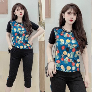 ĐỒ BỘ THỂ THAO NỮ DẠO PHỐ MẶC NHÀ SIÊU MÁT