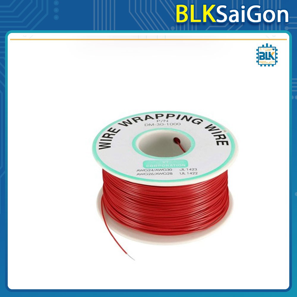 Dây Đồng Tráng Men (Màu Đỏ 2 mét)