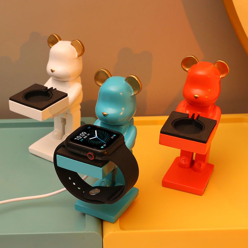 Đế Sạc Đứng Họa Tiết Chuột mickey Hoạt Hình Đơn Giản Cho apple watch