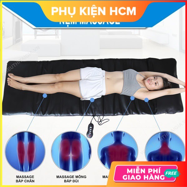 Nệm massage toàn thân lazybag 💓FREESHIP💓 - Phụ Kiện HCM