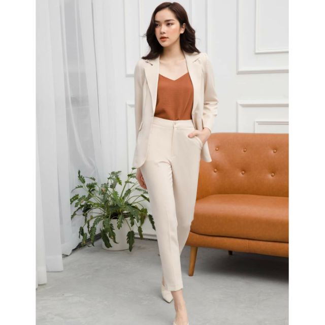 Set vest nữ cao cấp