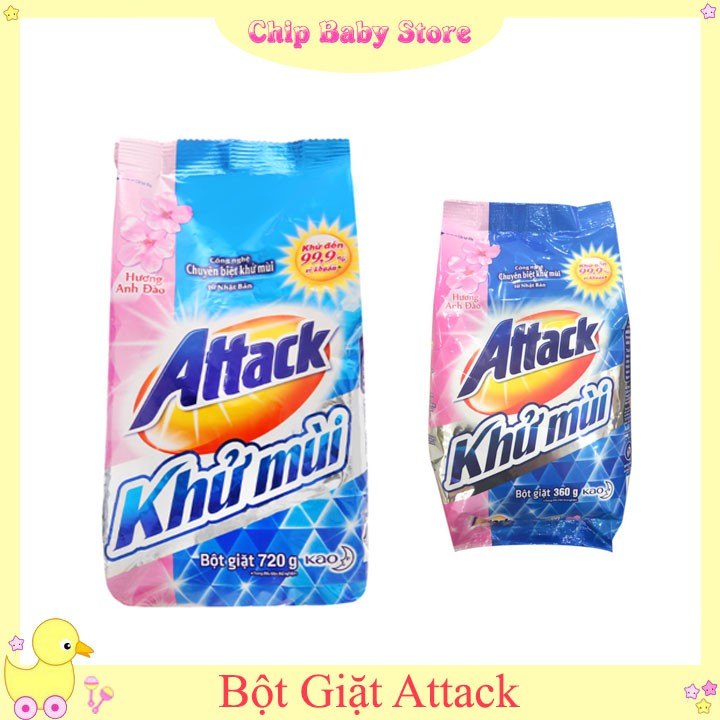 Nước giặt khử mùi Attack Hương Tự Tin - Hương Bức Phá 1.2kg