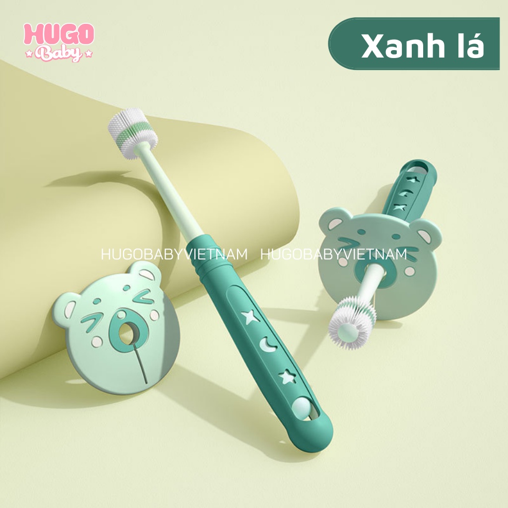 Bàn chải đánh răng 360 độ cho bé UES.