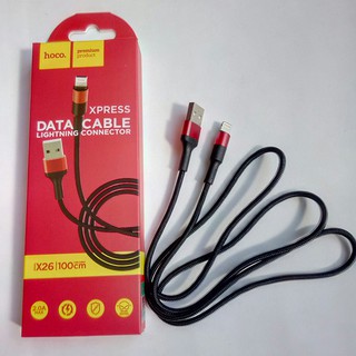 Cáp sạc và truyền dữ liệu hoco x26 cổng lightning