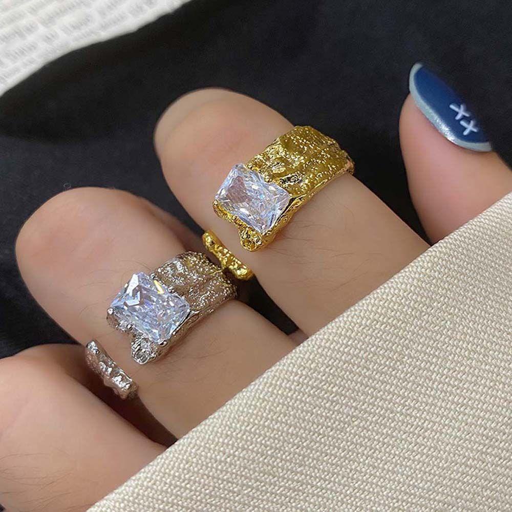 Nhẫn VANES1 Thiết Kế Tinh Tế Cho Nữ|Son Môi Màu Sắc Thời Trang|Họa Tiết Hình Học Màu Sắc|Dây Chuyền Phong Cách Hàn Quốc Có Thể Điều Chỉnh Kích Cỡ