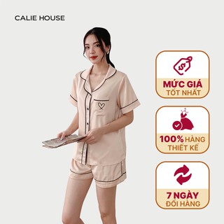 Pijama lụa nữ tính thời trang nữ Calie House S9