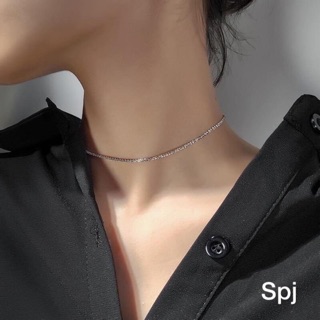 DÂY CHUYỀN BẠC NỮ ÔM CỔ BẠC TA 925