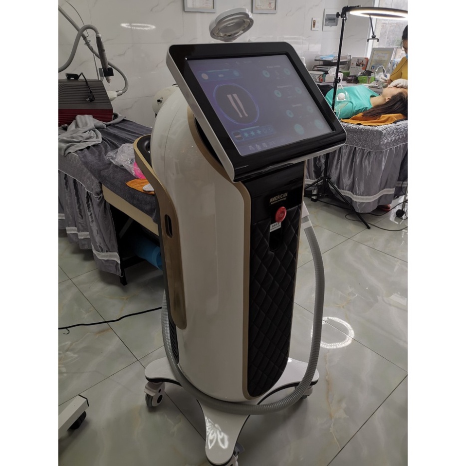 Máy triệt lông Diode laser 810 bọc da hàng Bắc Kinh