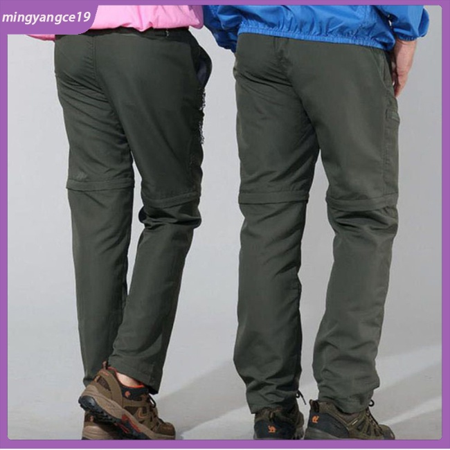 Quần Dài Thể Thao Nhanh Khô Có Thể Tháo Rời Cho Nam Và Nữ Trekking