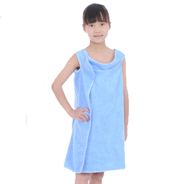 Khăn choàng tắm bằng vi sợi tiện dụng cho nữ