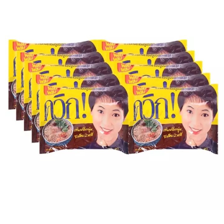 Mì WaiWai vịt tiềm lốc 5 gói x 60g chính hãng