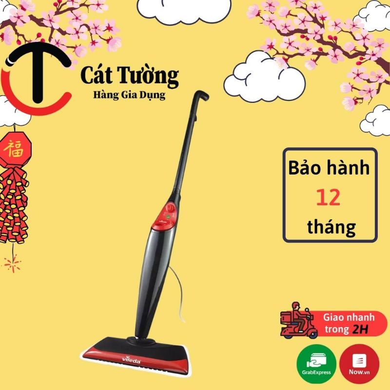 Cây Lau Nhà Hơi Nước Vileda Bản Chữ Nhật NHẬP ĐỨC