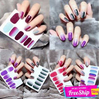 [FS50K_NAIL 2023] Mẫu mới miếng Sticker Dán Móng Tay, trang trí Móng Tay Tặng kèm 1 DŨA MÓNG TAY MINI