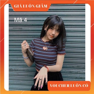 👉𝗙𝗥𝗘𝗘𝗦𝗛𝗜𝗣👈 ÁO CROPTOP  KHOÉT HÌNH TRÁI TIM ÔM BODY VẢI MỀM CUT OUT - Hình Thật Tự Chụp CT28 - NVT
